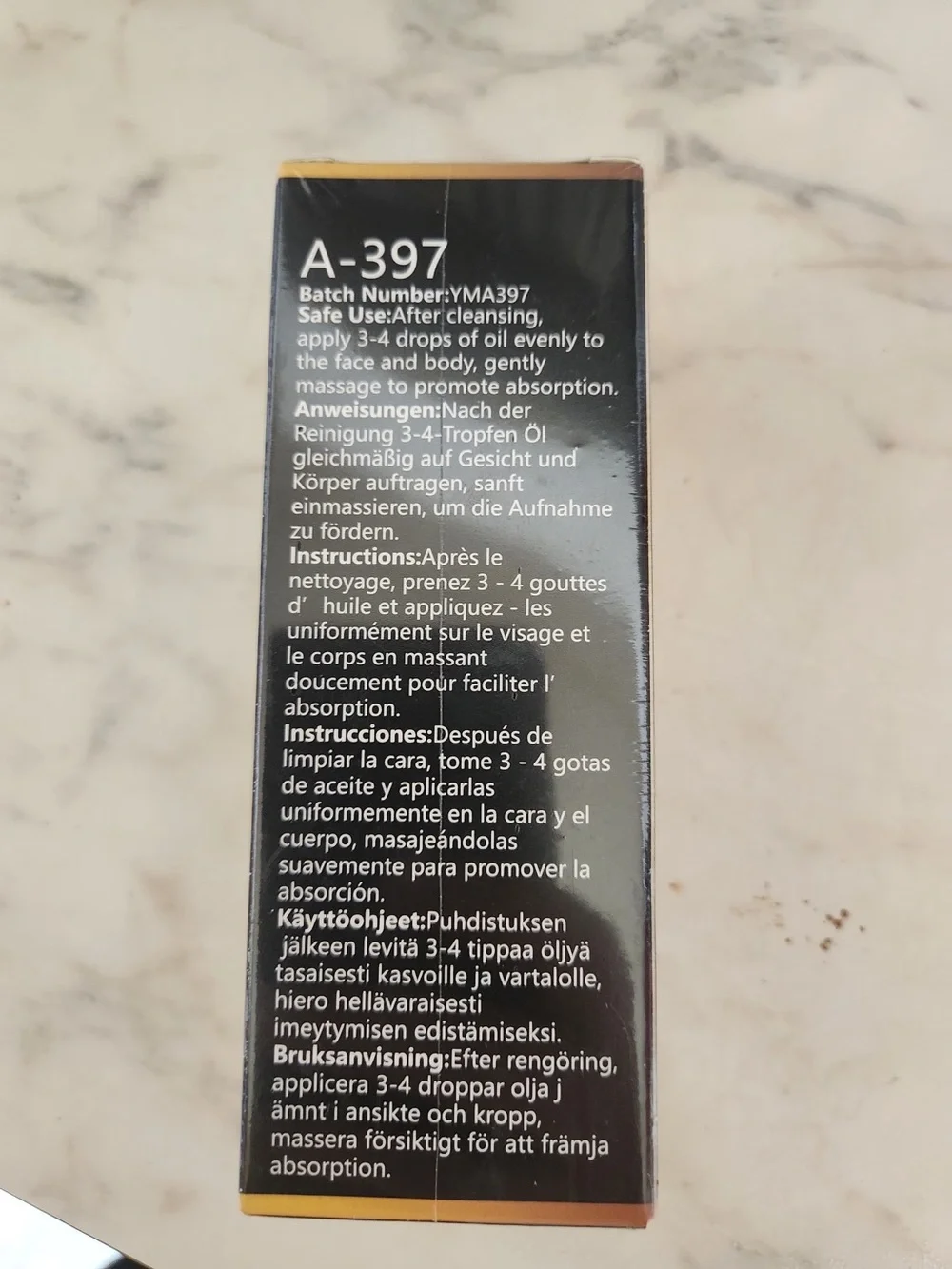 ROZINO Body Tanning Oil 3.381 fl oz SPF 0 for Body & Face
